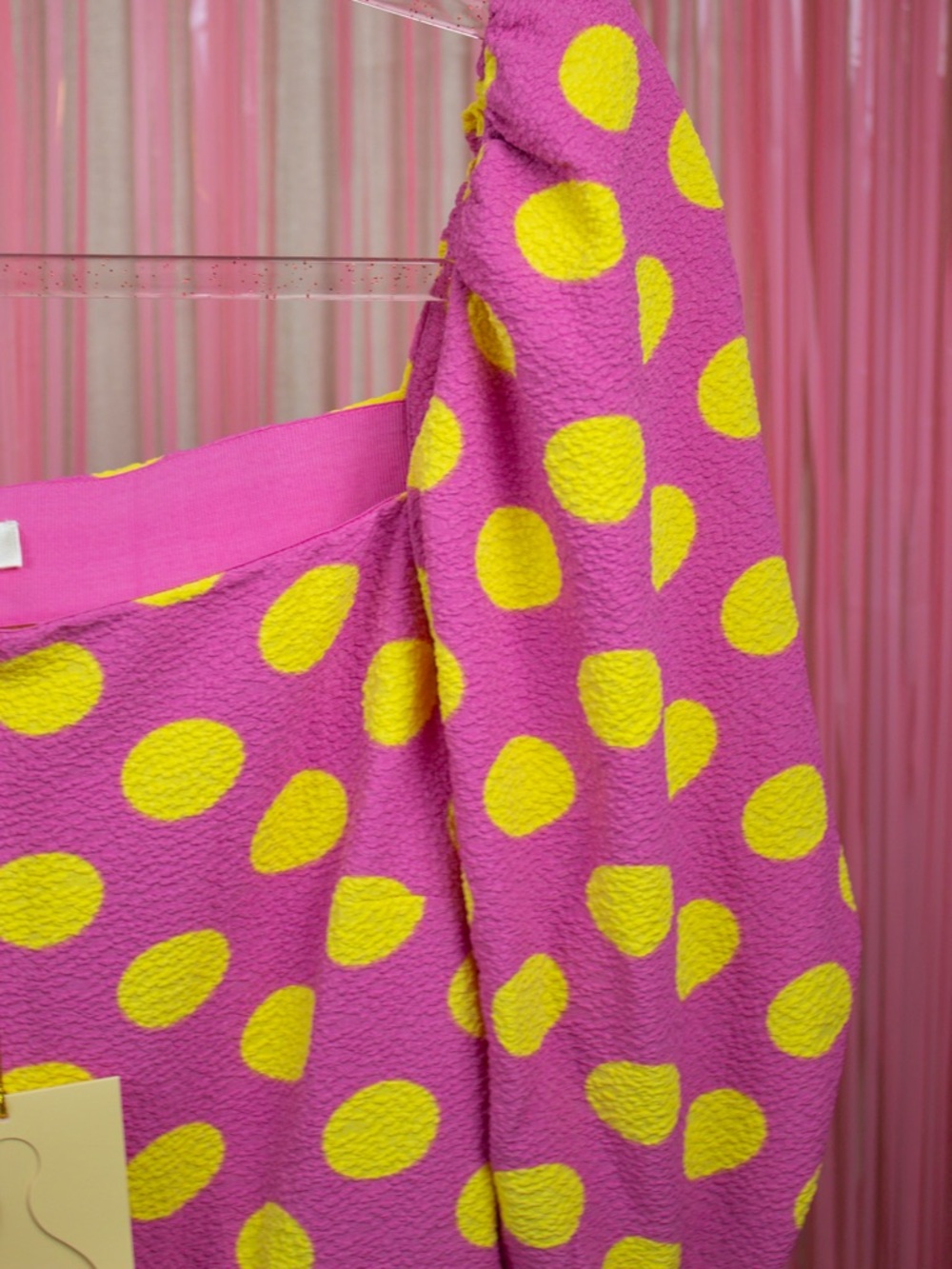 NWT STINE GOYA polka dot blouse SZ L - Picture 2 of 7